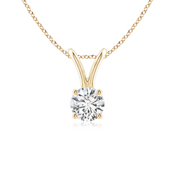 Moissanite Solitaire Pendant