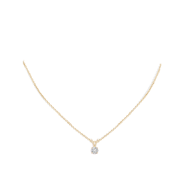 Moissanite Solitaire Pendant