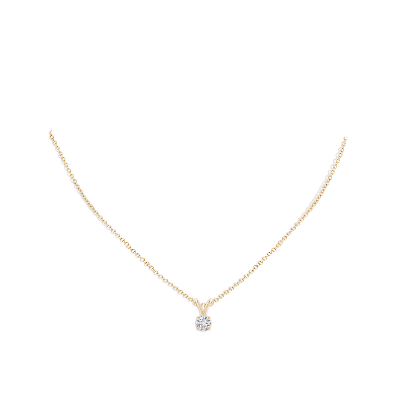 Moissanite Solitaire Pendant