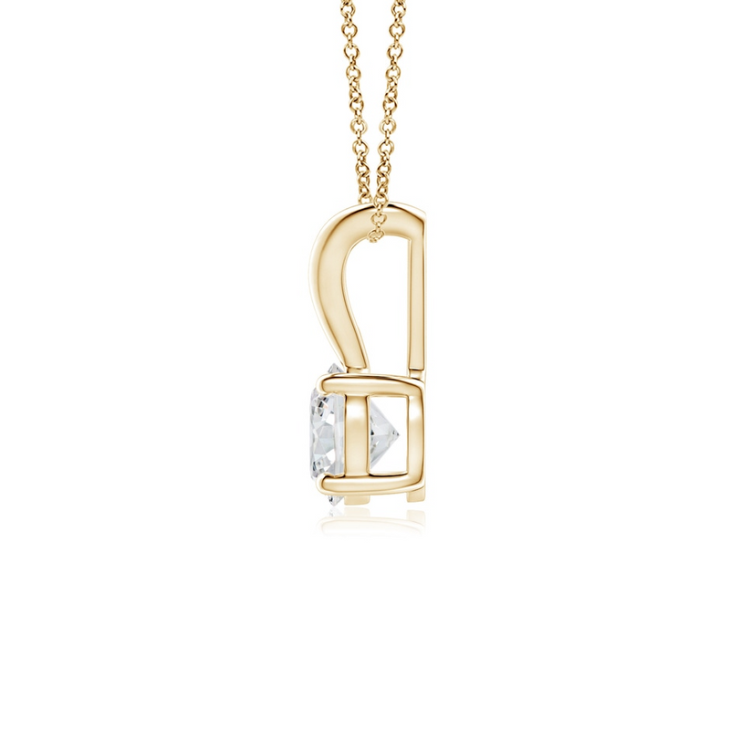 Moissanite Solitaire Pendant