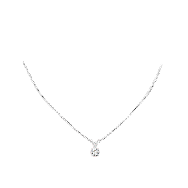 Moissanite Solitaire Pendant