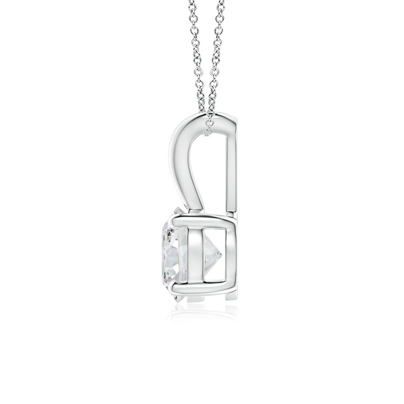 Moissanite Solitaire Pendant